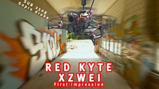 Red Kyte XZWEI First impression  not a REVIEW Sub 250 cine FPV drone with gopro 12 [upl. by Atok]