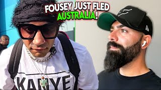 Fousey detained while fleeing Australia Beef with Keemstar Full Breakdown [upl. by Rebor]