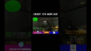 PRO GAMER Reveals CRAZY 1V4 Mini Ace in Counter Strike counterstrike shorts cs16 [upl. by Olnee]