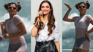 Deepika Padukone cant GET OVER Taapsee Pannus biggini shoot video heres why [upl. by Nnylhtak834]