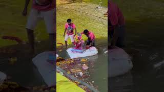 Ganpati Visarjan  Ahmdabad riverfront  ganpatibappamorya viralvideo youtube love [upl. by Louisette]