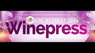 KDC RETREAT 2024  WINEPRESS  VEN DR MOSES OMEKE [upl. by Neliak]