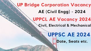 UP Bridge Corporation Vacancy  UPPCL AE  UPPSC AE 2024  Latest News [upl. by Lipfert]