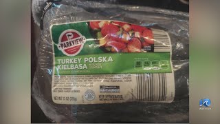 Readytoeat turkey kielbasa recalled due to possible bone fragment contamination [upl. by Spiro]