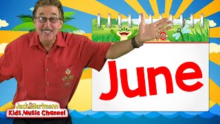 Its the Month of June  Juneteenth  Calendar Song for Kids  Jack Hartmann [upl. by Roshan92]