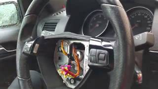 How to Remove Your Cars Airbag and Steering Wheel  Astra H [upl. by Clippard411]