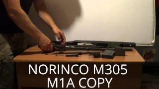 M305 M1A M14 DISASSEMBLY  REASSEMBLE [upl. by Anelram]