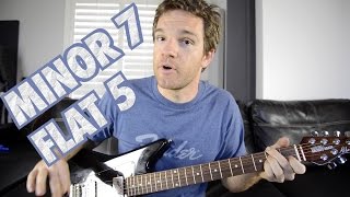 How to Play Minor 7 Flat 5 Guitar Chords [upl. by Seedman]