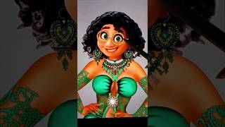 Ecanto dress transformation bold beautiful dress  cartoon transformation  Mirabel madrigal glow up [upl. by Leizo]