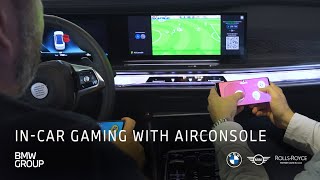 InCar Gaming with AirConsole [upl. by Patti711]