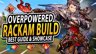 COMPLETELY BROKEN RACKAM Best Build Guide  Sigils amp Weapons Showcase  Granblue Fantasy Relink [upl. by Akcirre]