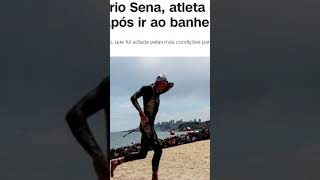 Triatletas são infectados ao nadar no rio de coliformes fecais Sena [upl. by Richela]