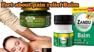 Pain relief balm ka use kyu karte hai Kaise pain relief balm kaam karta hai [upl. by Melanie]