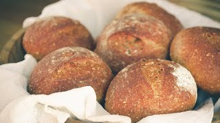 Dinkelvollkornbrötchen selber machen  Anleitung amp Rezept  Nico Stanitzok [upl. by Labotsirhc247]