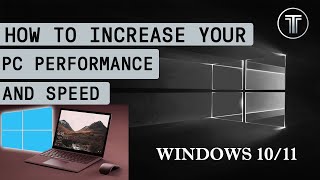 HOW TO INCREASE YOUR PC PERFORMANCE AND SPEED [upl. by Ariahay]