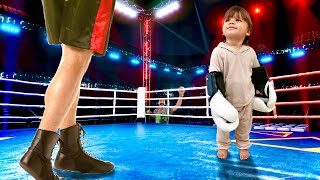 Teaching My Son RISKY Sports Influencer Boxing [upl. by Agrippina708]