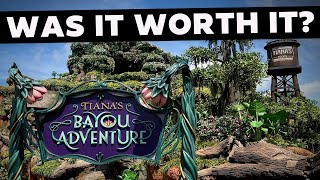 WILL IT WORK Tianas Bayou Adventure THE DISNEYLAND REVIEW [upl. by Zorina]