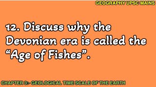 12 Devonian Era Why Its Known as the Age of Fishes [upl. by Loleta969]