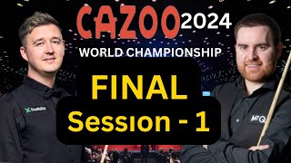 Kyren Wilson vs Jak Jones FINAL World Championship 2024 Session1 [upl. by Lettig]