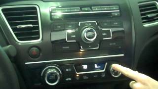 2013 Honda Civic Interior Features [upl. by Gnut633]