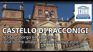 Borgo e Castello di Racconigi  Piemonte Cuneo 4K [upl. by Fawcett187]