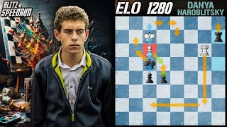 Outfoxing a 1200Rated Genius  Philidor Bowdler Attack Sicilian  GM Naroditskys DYI Speedrun [upl. by Akinahc855]