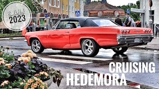 Cruising Hedemora 2 juli 2023 [upl. by Ulla204]