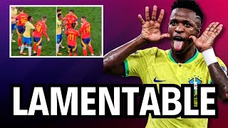 🙄EL SHOW LAMENTABLE DE VINICIUS CON BRASIL EN EL BERNABÉU 🚨ÚLTIMA HORA BARÇA🚨 [upl. by Assiled]