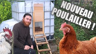 Un poulailler dans une cuve de 1000L [upl. by Nlocnil147]