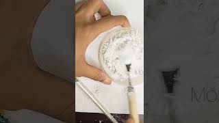 Diy homemade gesso recipe  Making handmade gesso  Simple ingredients diycrafts diyideas [upl. by Macri929]