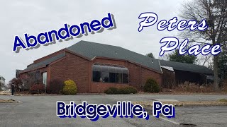 Abandoned Peters Place  Bridgeville Pa Exploring With Terry amp Nikki [upl. by Drawd]