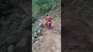 Ns160 off road 😱🤯 automobile motorcycle status rider ns400z motovlog viralvideo shortvideo [upl. by Seto]