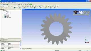 ANSYS WORKBENCH MODELING TUTORIAL9 [upl. by Kristie]