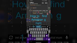 mobile program python code htmlcoding htmlcoding Hoqw to find Armstrong num 11000 2024 [upl. by Nerol]