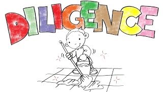 What is Diligence  👨‍👩‍👧‍👦 Video for Kids [upl. by Zakaria]