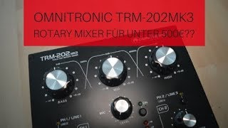 Review Rotary Mixer Omnitronic TRM202 MK3 [upl. by Anrapa]