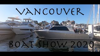 Vancouver Boat Show 2020  BC Place and Granville Island [upl. by Revilo]