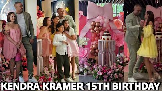 Dalaga Na Kendra Kramer 15th Birthday❤️Cheska Kramer NapaIYAK ng Isayaw ni Doug ang Panganay Nila [upl. by Jaddan]