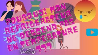 Pourquoi mon réfrigérateur ne refroidit pas 🤔🤔🤔😭 [upl. by Longley]