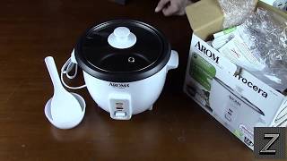 AROMA rice cooker unboxing and review [upl. by Inattirb]