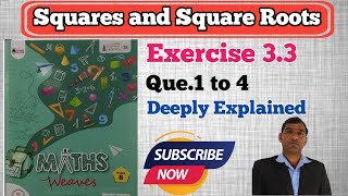 exercise 33 class 8th maths weaves book question 1 to 4 [upl. by Willem]