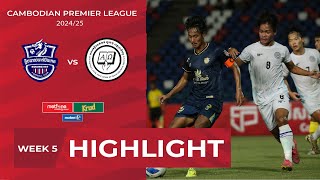 Highlight Boeung Ket FC 51 Life FC Sihanouk Ville  CPLWEEK5 [upl. by Silverts290]