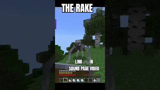 THE RAKE 💥FOR MCPBEDROCK WORKING 💯 MINECRAFT MOD minecraft scp gaming minecrafttexture [upl. by Lahcear]