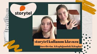 STORYTEL KULLANIM KILAVUZU  KİTAP DİNLEMEK [upl. by Haldan]