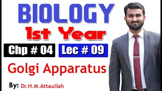 Golgi Apparatus  Chapter 4  1st year Biology  Lec  09 [upl. by Ahsitel]