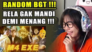 M4 EXE RANDOM BANGET  RELA GAK MANDI DEMI MENANG  ACIL OUT  BEATRIX TERBANG  REACTION AKMJMP4 [upl. by Gravante971]