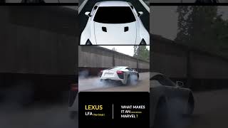 Why Lexus LFA  Toyotas engineering marvel lexus lexuslfa lfa supercars hypercar AkioToyoda [upl. by Rowley]