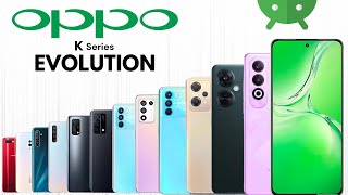 Evolution of Oppo K Series  history of oppo [upl. by Ayat]