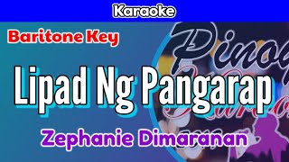 Lipad Ng Pangarap by Zephanie Dimaranan Karaoke  Baritone Key [upl. by Lehar]