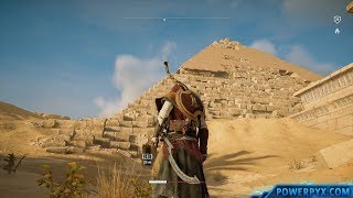 Assassins Creed Origins  Tomb of Amenemhat III Walkthrough amp Location Pyramid of Amenemhat Tomb [upl. by Yespmed142]